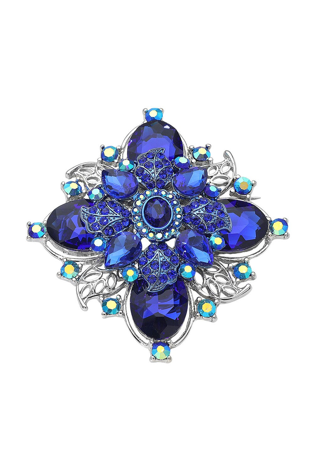 Blue Vintage Brooch
