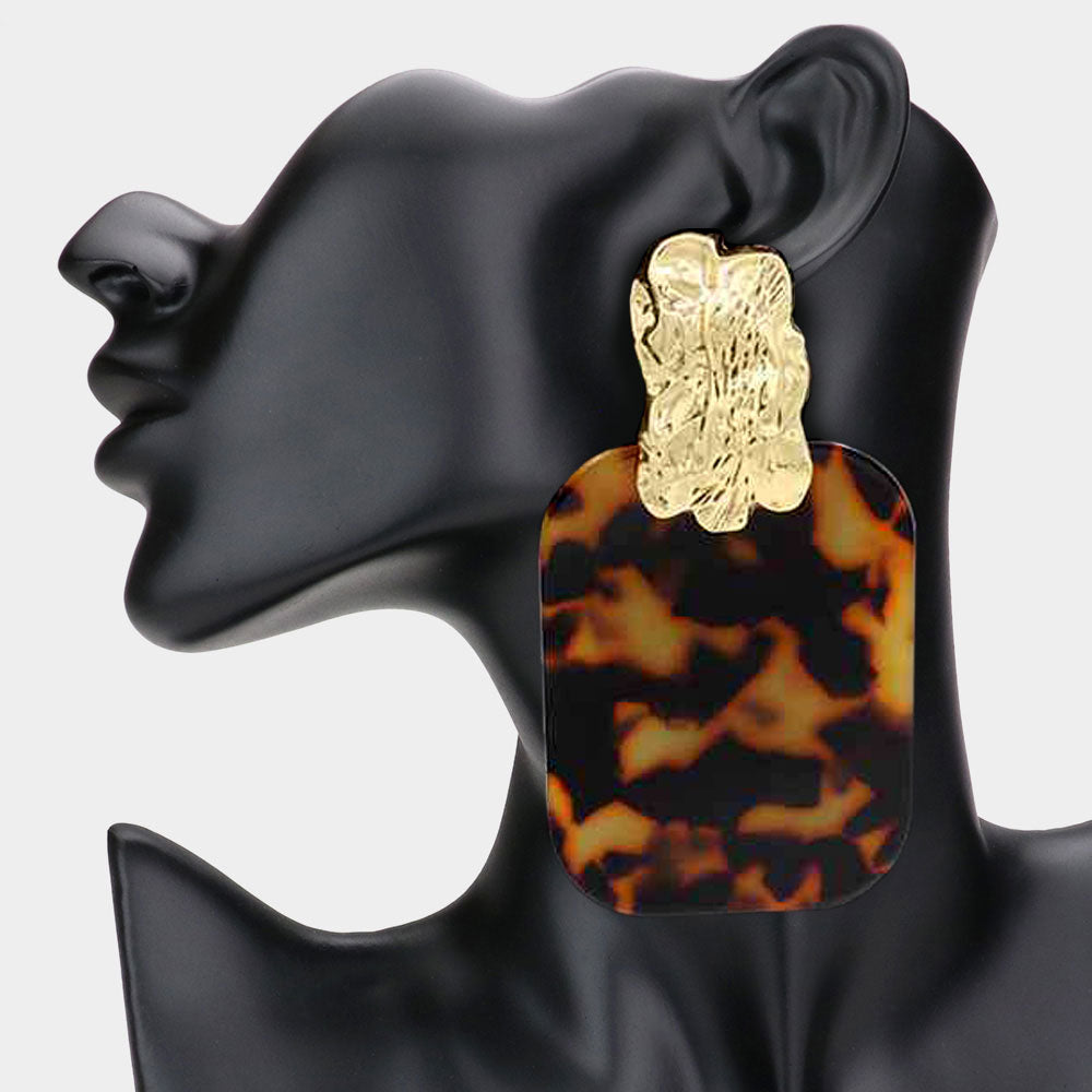 Tort Statement Earrings