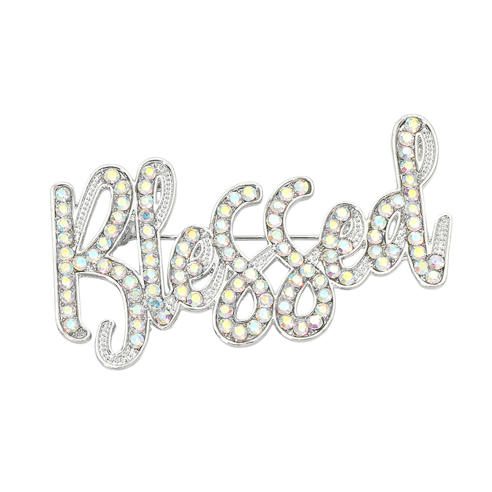 AB Silver Blessed Brooch