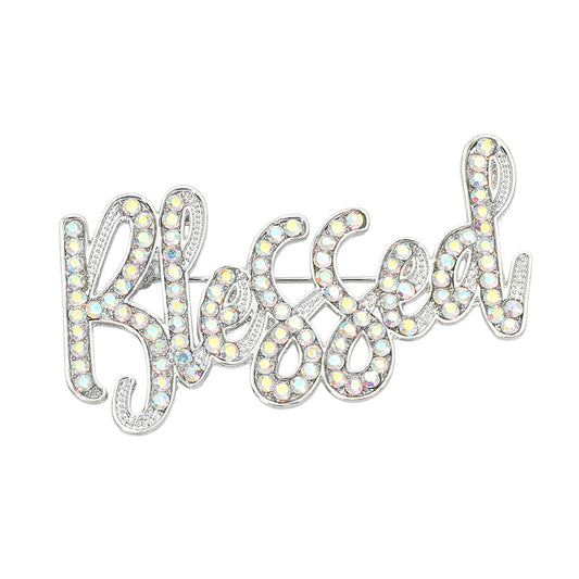 AB Silver Blessed Brooch
