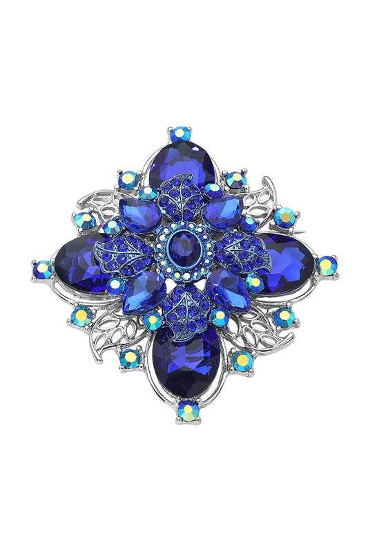 Blue Vintage Brooch