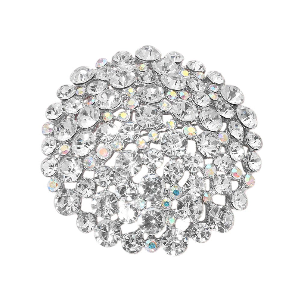 Crystal Brooch