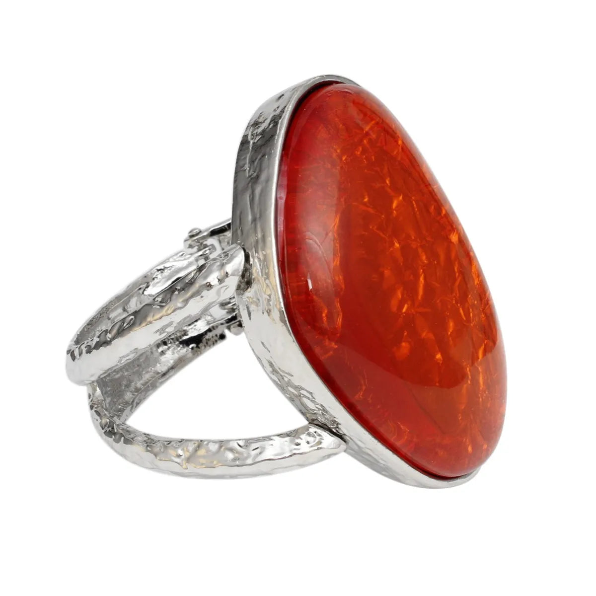 Orange Abstract Bracelet