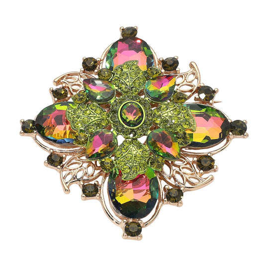 Oil Spill Vintage Brooch