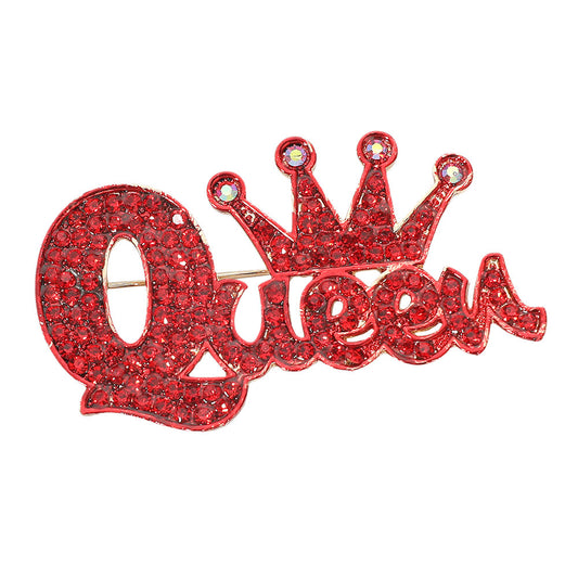 Red Queen Brooch