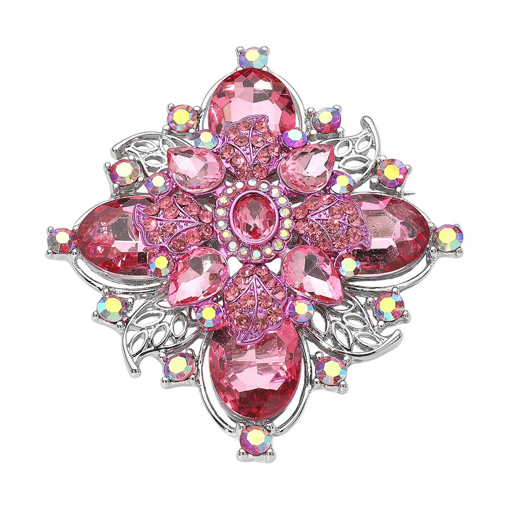 Pink Vintage Brooch